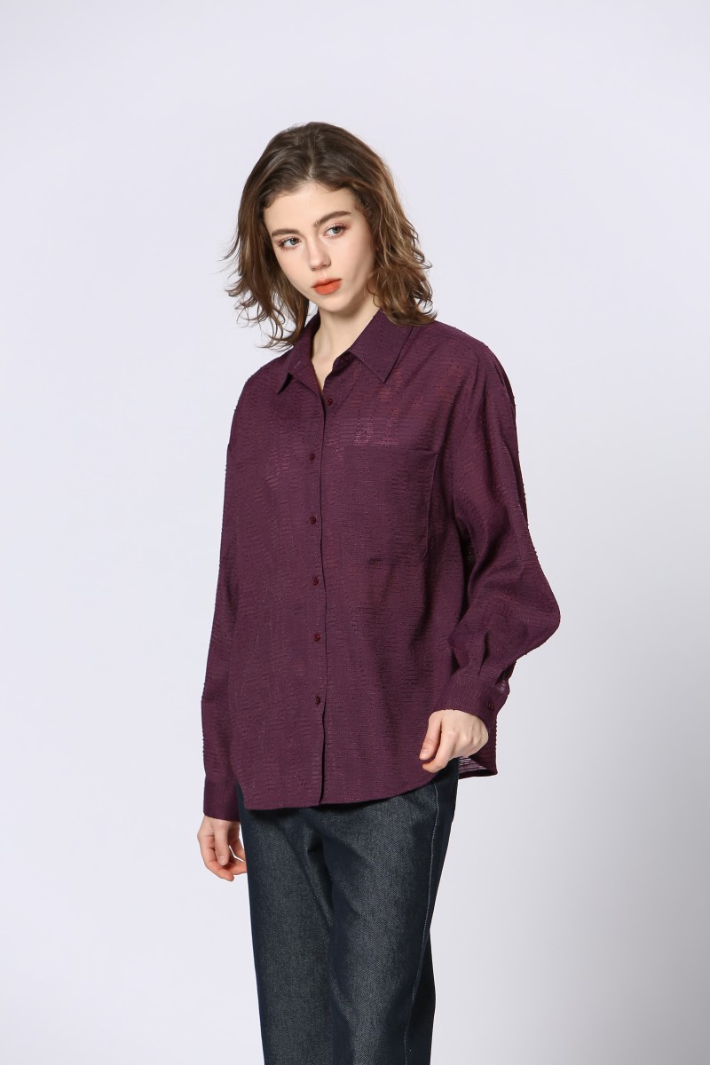 Chemisier S25219281 purple