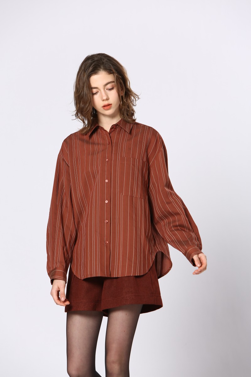 Chemisier S25219252 brick