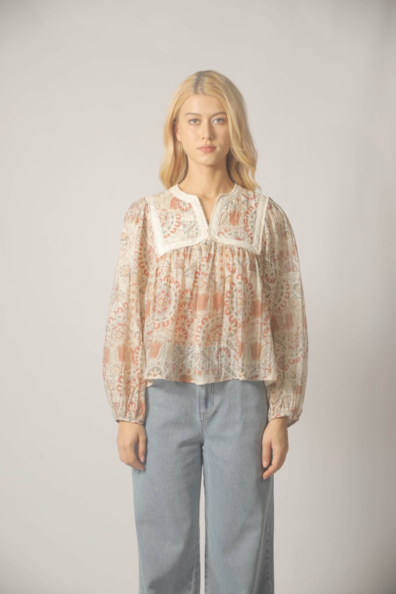 TOP S26111378 OFFWHITE